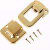 DUUDAH Antique Retro Hook Lock Clasp, 1 Piece, Antique Gold, 48 x 32 mm view 1