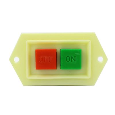 SCHIK LC3-5/LC3-10 Pushbutton Power Switch, 5A/10A, 220/380V, Three-Phase Starter Switch for Bench Drills and Cutting Machines (LC3-5 OFF-ON)