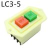 SCHIK LC3-5/LC3-10 Pushbutton Power Switch, 5A/10A, 220/380V, Three-Phase Starter Switch for Bench Drills and Cutting Machines (LC3-5 OFF-ON) view 2