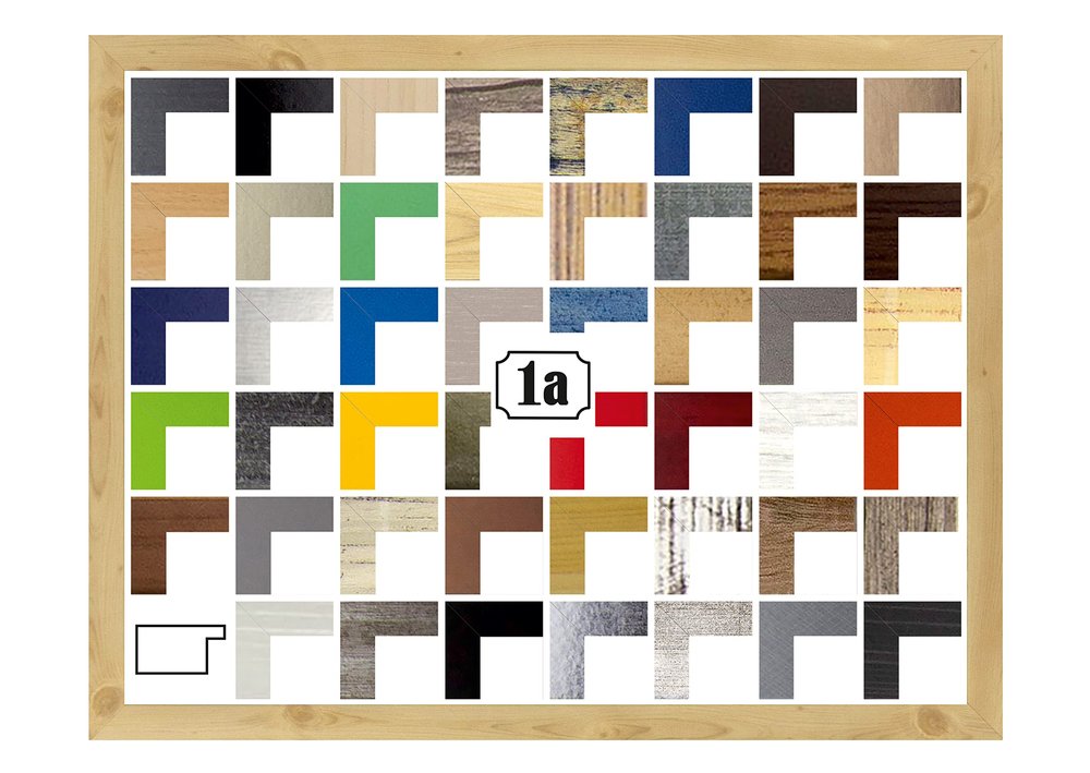 Montana Deluxe Poster Frame 61 x 91.4 cm, Spruce Decor, Color Group B, Clear Acrylic Glazing