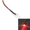HOOCI 10-Pack 10 mm Pre-Wired Ultra-Bright LEDs with Resistor, Red, 3V view 1