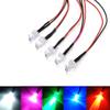 HOOCI 10-Pack 10 mm Pre-Wired Ultra-Bright LEDs with Resistor, Red, 3V view 2