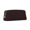 OCELIO Plum Purple Leather 3D Zipper Pencil Case view 2