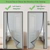 AQKaki Magnetic Screen Door, Side-Opening Fly Curtain view 3