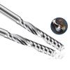 ALEYHA 10-Piece 1/8-Inch Shank Single-Flute CNC Router Bit Set view 3