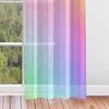 Hiseng Rainbow Gradient Voile Curtains, Semi-Sheer, 2-Piece Set (140 x 275 cm) view 4