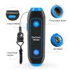 TREETDOBV Electronic Whistle, Sports Training Whistle with 3 Tones and 3 Volume Levels, LED Light, Blue view 3