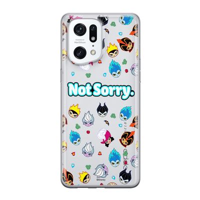 ERT GROUP Case for Oppo Find X5 Pro, Officially Licensed Disney Villains 005 Design