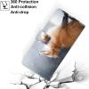 KARTXITAI Wallet Flip Case for Huawei P60 Pro, PU Leather, Card Slots, Stand, Fox Snow view 4