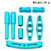 Aluminum Alloy Steering Knuckle Kit Replacement for TT-01 1/10 RC Drift Car Upgrade Parts view 2
