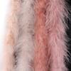 2 m Orange Feather Boa, 13 g, Soft Fluffy Turkey Feathers for Wedding Clothing, Shawls, Bags, Decoration and Sewing Crafts view 4