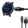 2-Pin Magnetic USB Replacement Charger Compatible with Moto Watch 100, 2-Pack, Black + White view 3