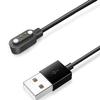 2-Pin Magnetic USB Replacement Charger Compatible with Moto Watch 100, 2-Pack, Black + White view 4
