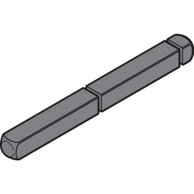 Hörmann Panic Pin, L = 45–70, Installation Depth 67