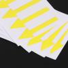 PATIKIL 60-Pack Yellow Directional Arrow Stickers, 2 x 0.6 in, Waterproof PVC view 4