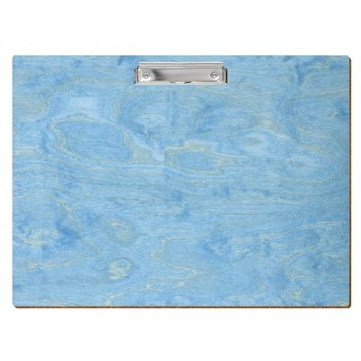 Btic Light Blue Wooden Clipboard, Standard Shape, A3–A6