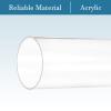 QUARKZMAN 1 Pc Clear Acrylic Tube, 36 mm ID, 40 mm OD, 305 mm (12 in) L view 2