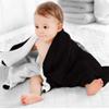 Black Sloth Hand Towel, Customizable, Quick-Drying, Large view 4