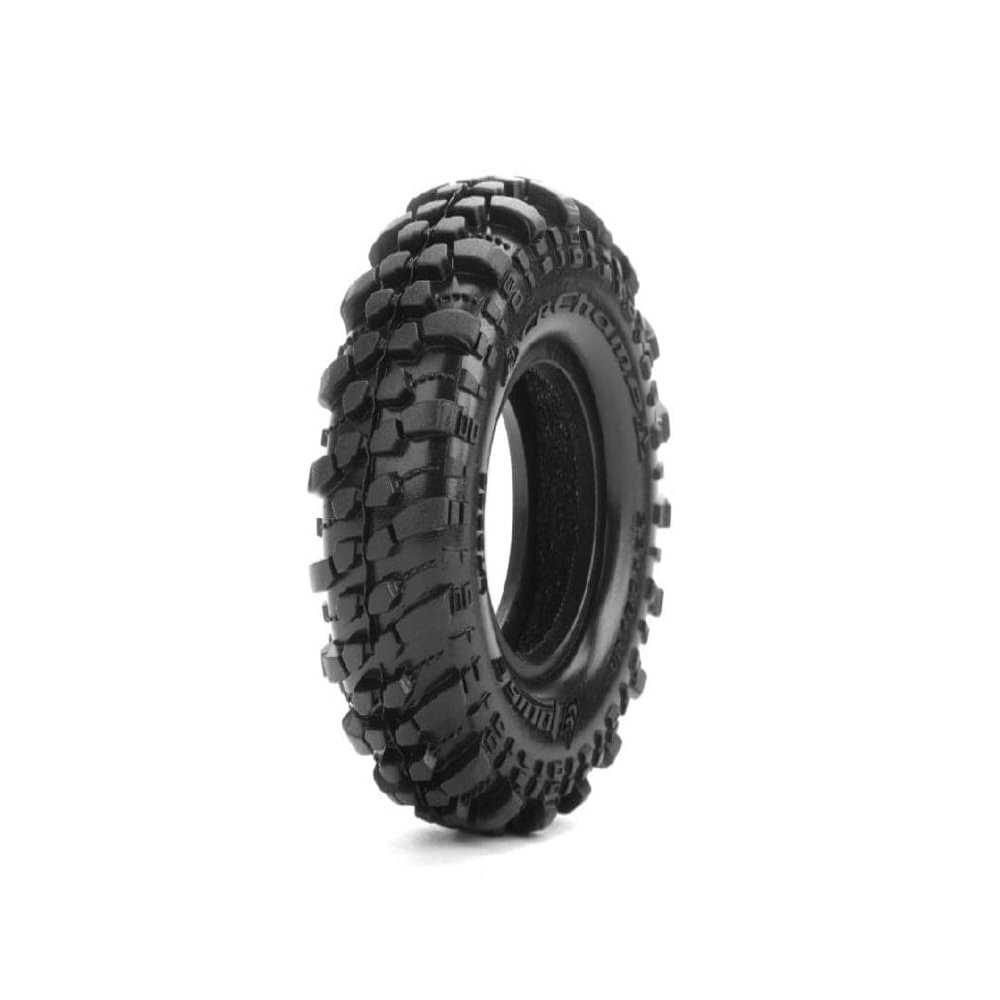 LOUISE CR-CHAMP 1.0 Super Soft Tires Only (2) for Mini Crawler 1/18, 1/24