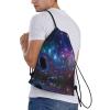 OGNOT Galaxy Drawstring Backpack, Water-Resistant, Medium view 3