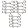 12 Zinc Alloy Carabiner Clips for Dog Leashes view 1