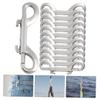 12 Zinc Alloy Carabiner Clips for Dog Leashes view 3