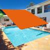 Shade Sail 1 x 5 m, Orange, 98% UV Protection view 1