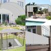 Shade Sail 1 x 5 m, Orange, 98% UV Protection view 2