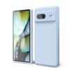 Oakxco Silicone Case for Google Pixel 7a with Camera Protection, Slim Matte, Light Blue view 1