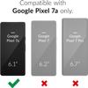 Oakxco Silicone Case for Google Pixel 7a with Camera Protection, Slim Matte, Light Blue view 2
