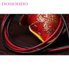 NARENDRA 1 mm 1.5 mm 2 mm 3 mm Leather Necklace Cord, Waxed Cord with Gold-Tone Stainless Steel Clasp for Men and Women, DIY Necklace Making – Black, 3 mm, 40 cm view 3