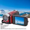 Digital Camera with Rotating 2.7-Inch TFT Screen, 1080p Video, 16 MP, 16x Digital Zoom, Red view 2