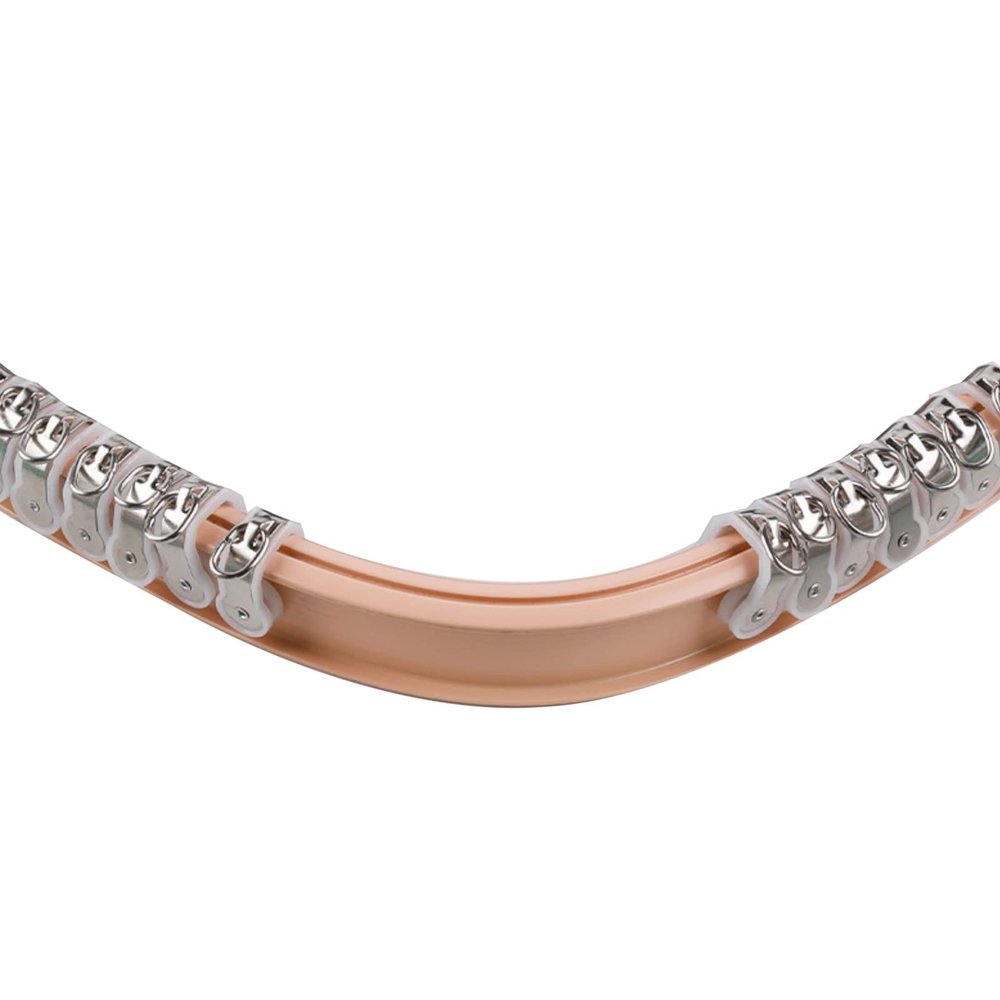 Pink Curved Curtain Track for Wall or Ceiling Mounting