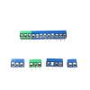 Artemisia KF301 PCB Screw Terminal Block, 5.0 mm Pitch, 2/3/4-Pin, Blue, 100 pcs view 1