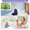 Magnetic Window Insect Screen 195 x 165 cm, Gray, No-Drill Adhesive Installation view 3