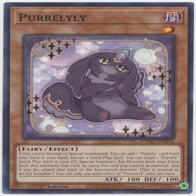 Purrelyly CYAC-EN018 Common 1st Edition
