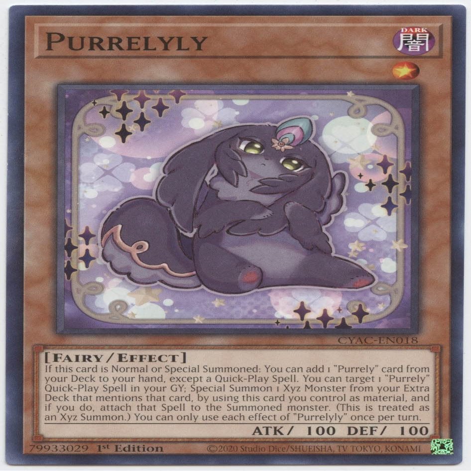 Purrelyly CYAC-EN018 Common 1st Edition