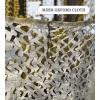 DLLY Beige Camouflage Net for Hunting & Sun Shade, 2 x 3 to 7 x 8 m view 4