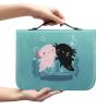 HUIACONG Cute Axolotl Bible Cover for Women and Girls, Aqua, 2XL view 1