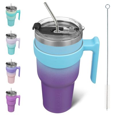 BJPKPK 1200 ml Insulated Tumbler with Handle and Straw