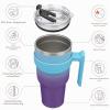 BJPKPK 1200 ml Insulated Tumbler with Handle and Straw view 2