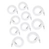 White Crowd Control Rope for Queues and Events, 100–300 cm (Color: 10 Pcs) view 1
