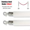 White Crowd Control Rope for Queues and Events, 100–300 cm (Color: 10 Pcs) view 3