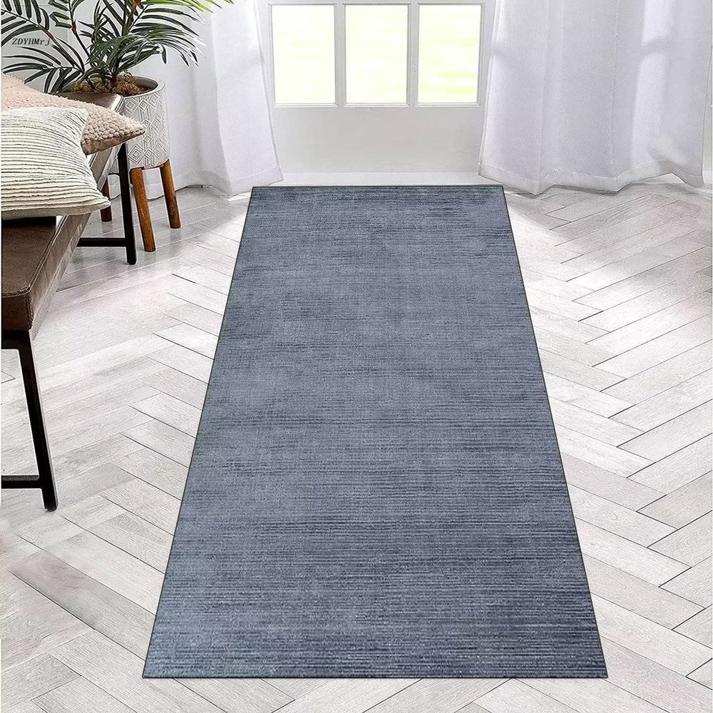 ZDYHMrj Long Hallway Runner Rug, Non-Slip, Washable, 110 x 600 cm
