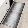 QQrunner Dark Gray Washable Non-Slip Hallway Runner Rug, 120 x 160 cm view 4
