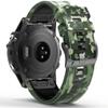 KAVJU 26/22 mm Quick Fit Silicone Watch Band for Garmin Fenix 7/7X, EPIX, Fenix 6X/6/Pro, 5X/5 Plus/3HR, 26 mm Fenix 7X, Agate view 4