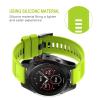 KAVJU 22 26 mm Silicone Replacement Band for Garmin Fenix 6, 6S, 6X Pro, 5, 5X Plus, 3, 3 HR and Forerunner 935, Agate view 4