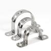 U-Shaped 304 Stainless Steel Pipe Clamps view 2