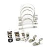 U-Shaped 304 Stainless Steel Pipe Clamps view 3