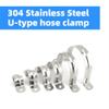 U-Shaped 304 Stainless Steel Pipe Clamps view 4
